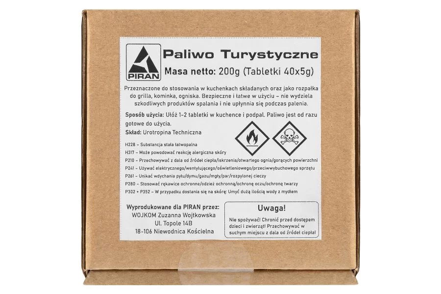 Piran 200 g S TigerWood combustible para camping, imagen 2 de 6