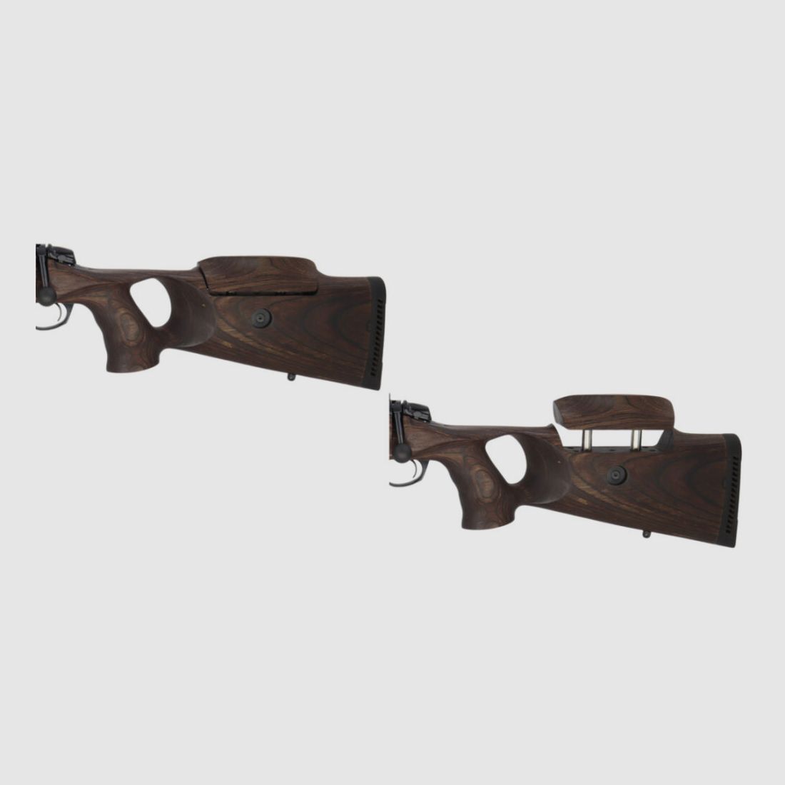 Bergara B14 B&H Prohunter LINKS Lochschaft Leica 2.5-15x56 fertig montiert / Optional: Brenner Schalldämpfer