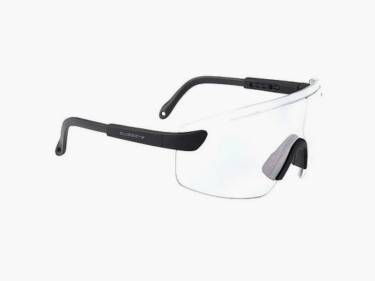 SWISSEYE Okulary Taktyczne z Przezroczystą Soczewką