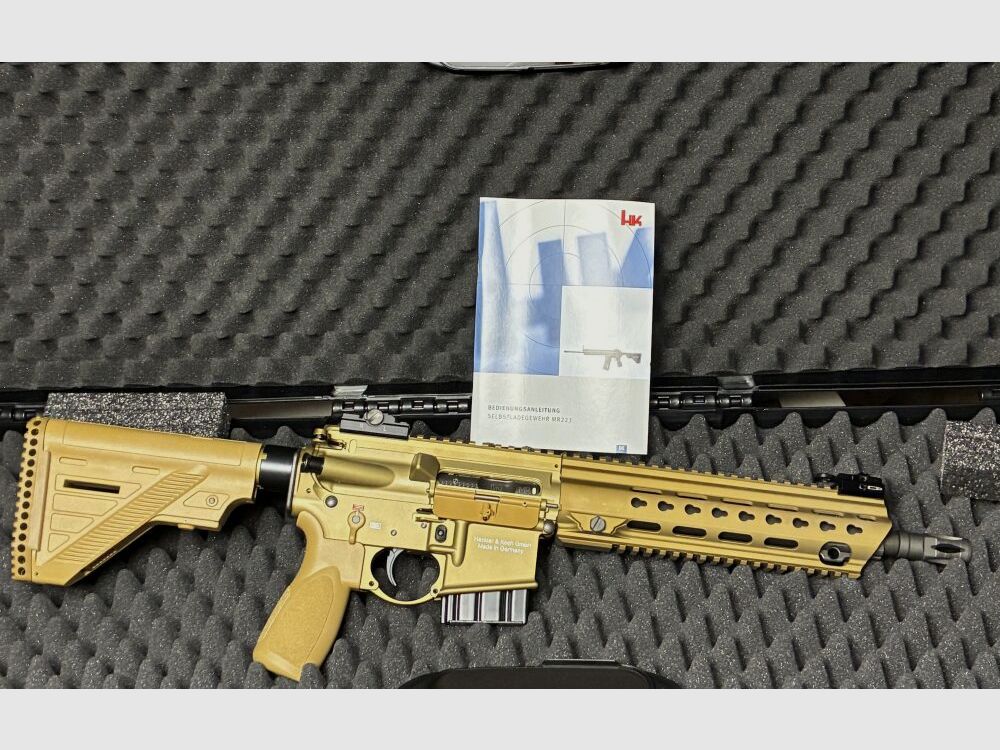 Heckler & Koch MR223A3 11 pouces Sable 223rem