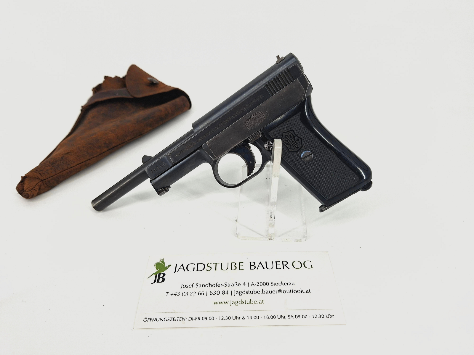 Mauser Pistole Mod. 1910 mit langem Lauf, Bild 1 von 2