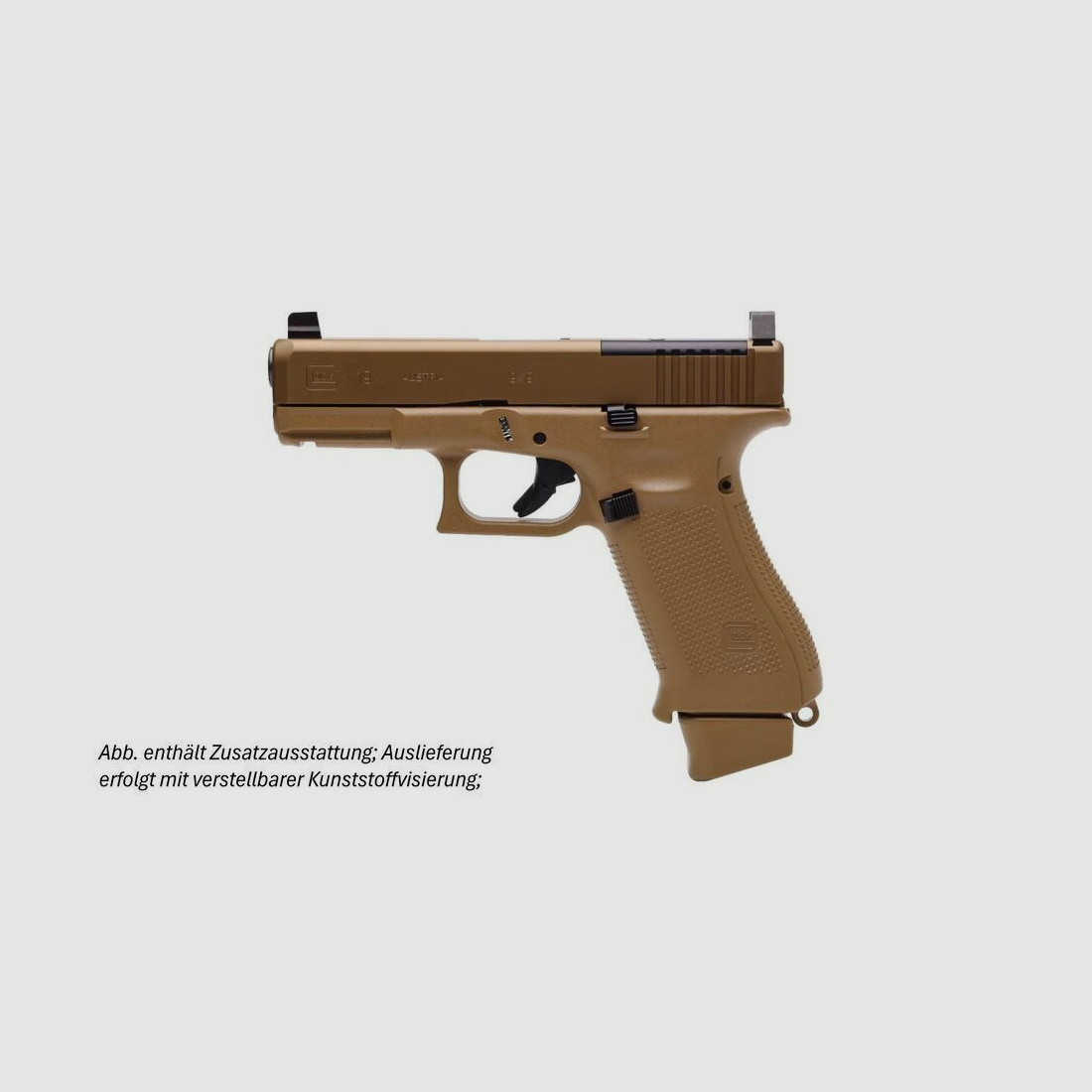 Glock G19X Gen5 MOS Crossover