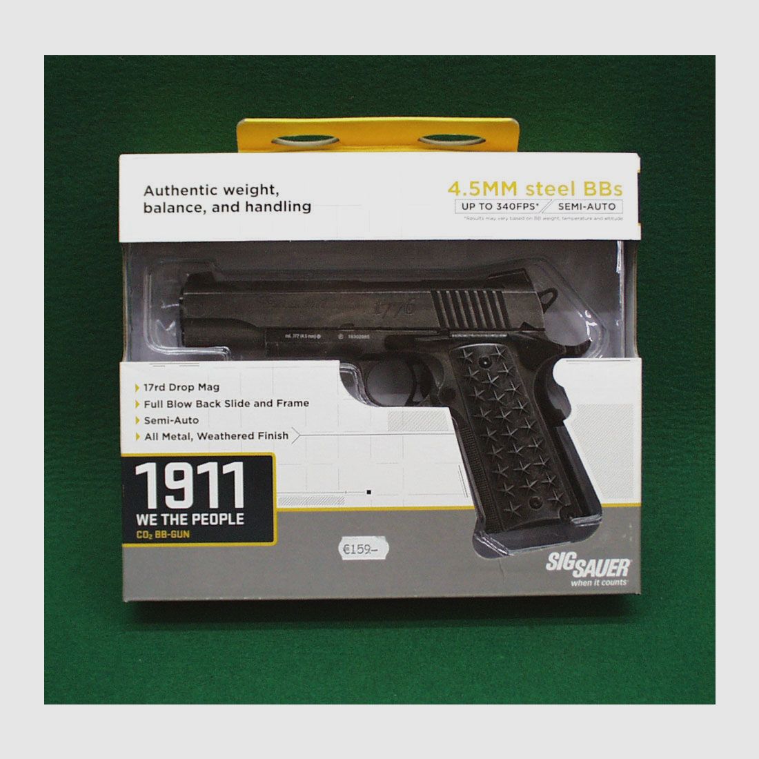 Sig Sauer	 1911 CO2 Pistole