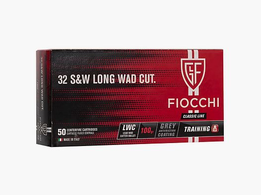 .32 S&W Fiocchi LWC 100gr/6,5g