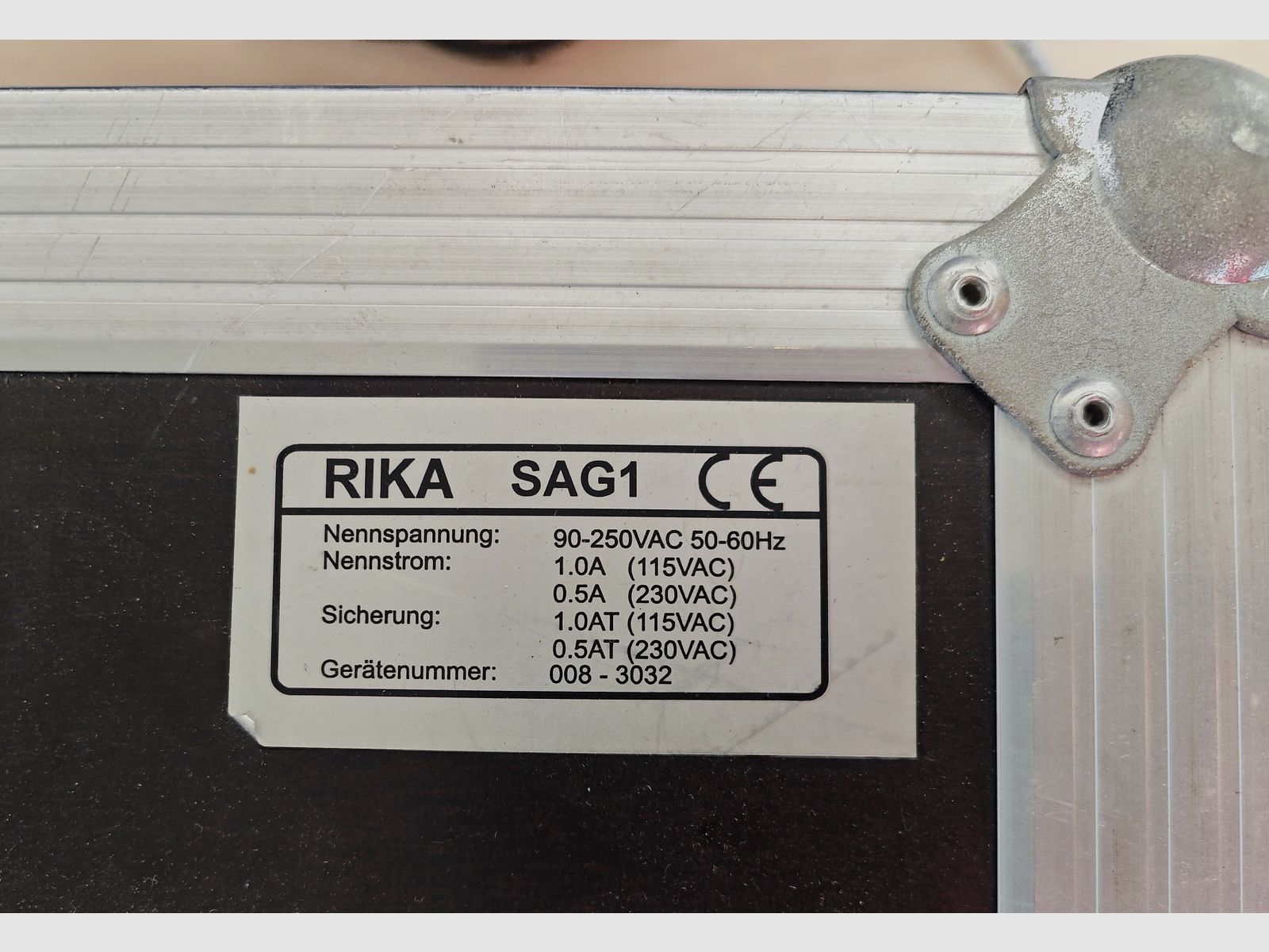 RIKA SAG1 Scheibenauswertegerät VHB