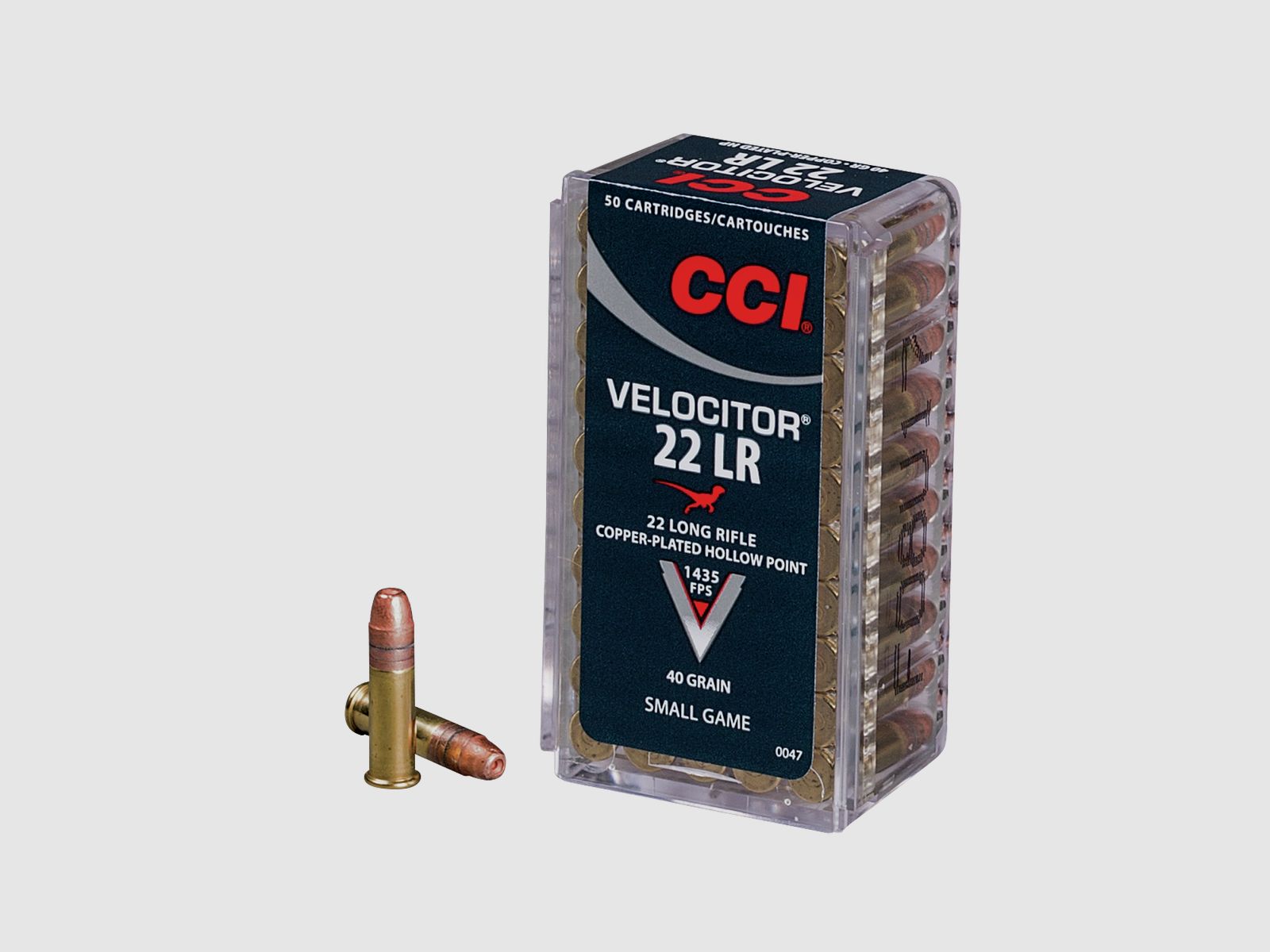 CCI 22 LR VELOCITOR 40 GRS CPHP 50 STK