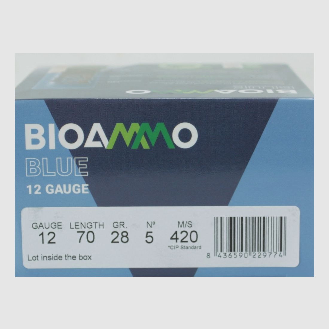 Nabój śrutowy BIOAMMO Blue kal. 12/70 – 3,50mm, nr 3 (PL 2) – 28g (1 opakowanie 25szt.), zdjęcie 3 z 4