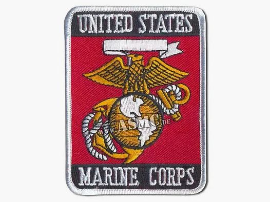 Distintivo originale Bundeswehr US Textile Marine Corps rettangolare