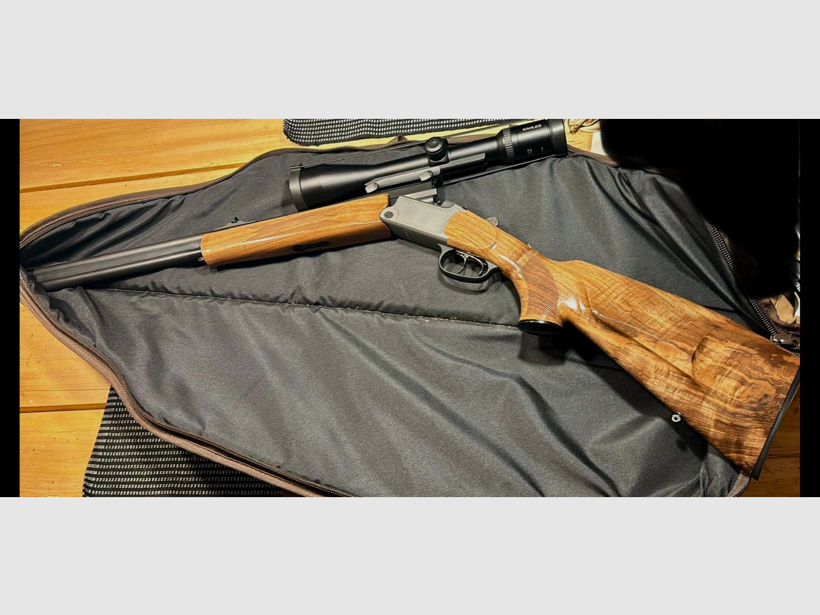 Blaser Bockbüchsflinte BBF 95 en calibre .308 & 20/76 incluant Kahles CBX 3-12x56