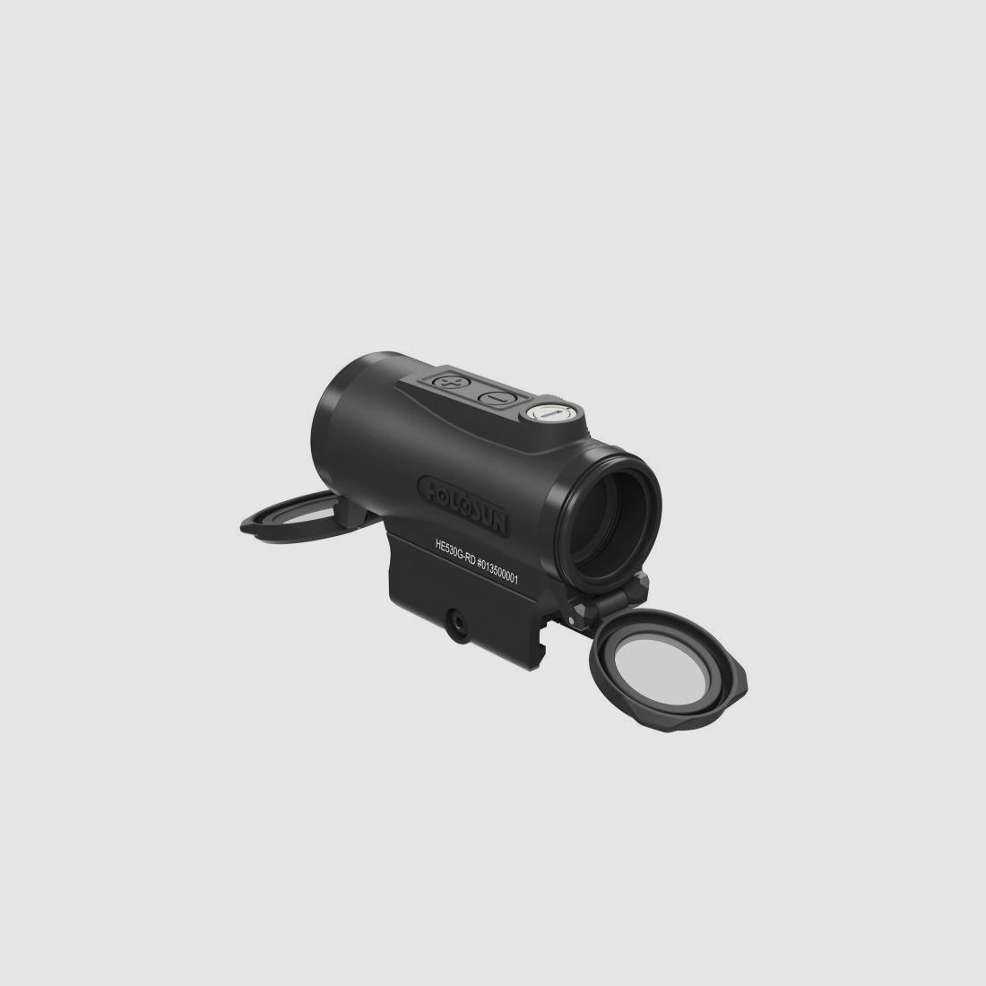Holosun Mirino Reflex HE530G-RD con reticolo rosso: 2MOA punto & 65MOA cerchio punto, immagine 4 di 9