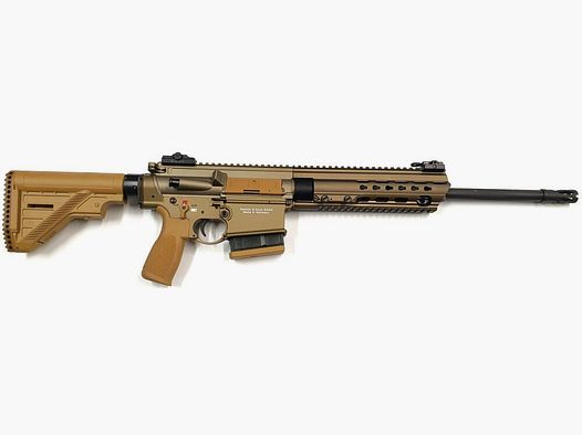 Heckler & Koch HK SLB MR308 A3 Slim Line HKey 16.5" Sand TAN