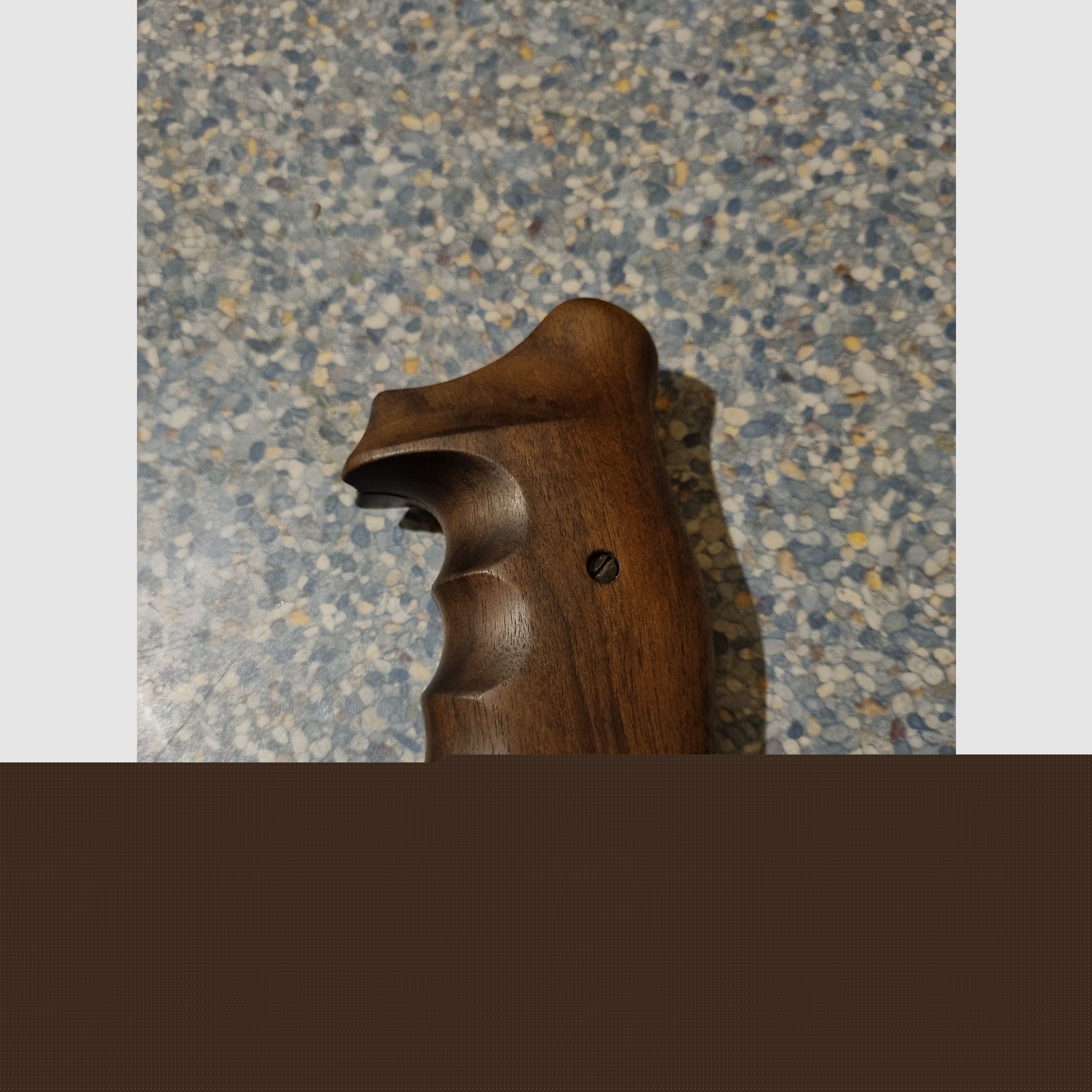 Nill wooden grip S&W square butt K-frame