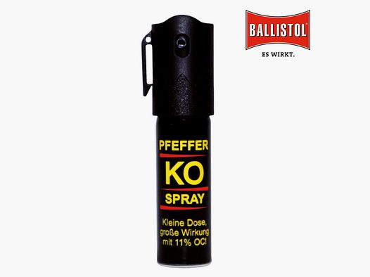 Spray au poivre Ballistol KO JET 15ml