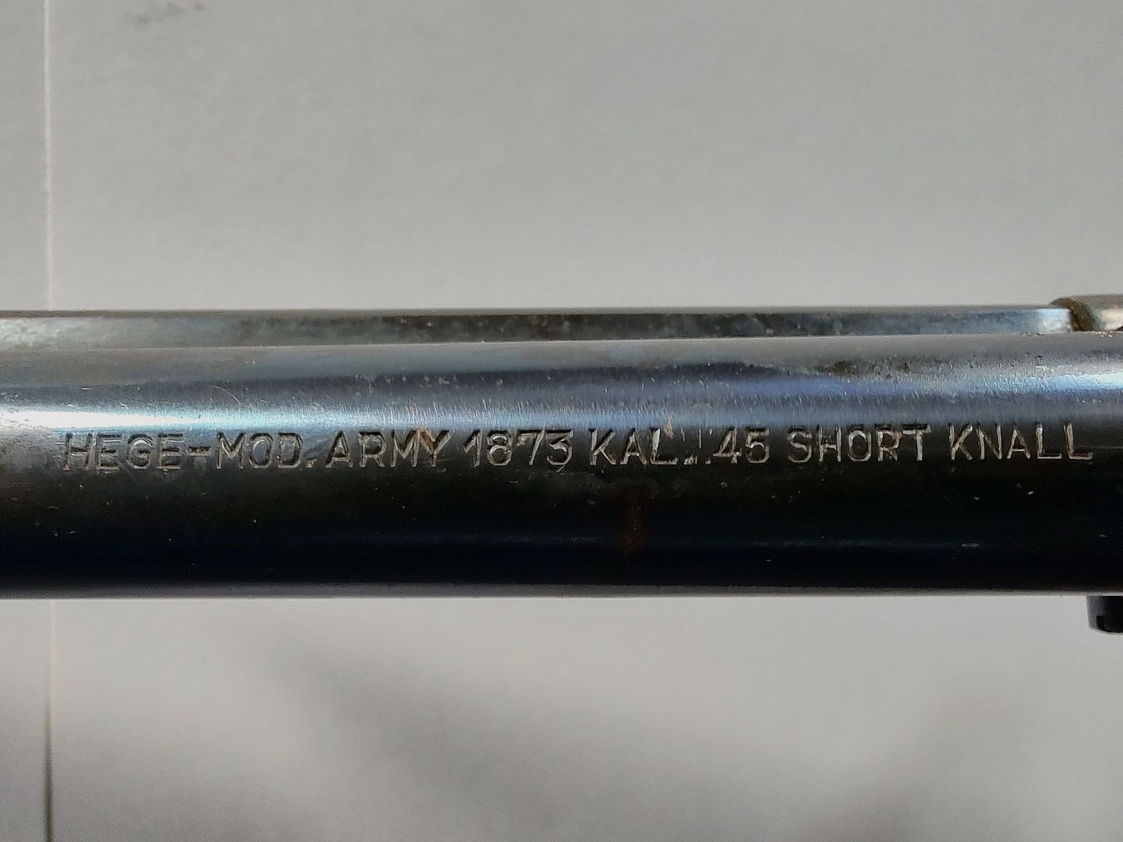  RARITÄT: Herbert Schmidt Mod. 121 Buntline Special | PTB 259 | Kal. 9mm R Knall | inkl. originaler Schulterstütze & historischem Kaufprospekt!