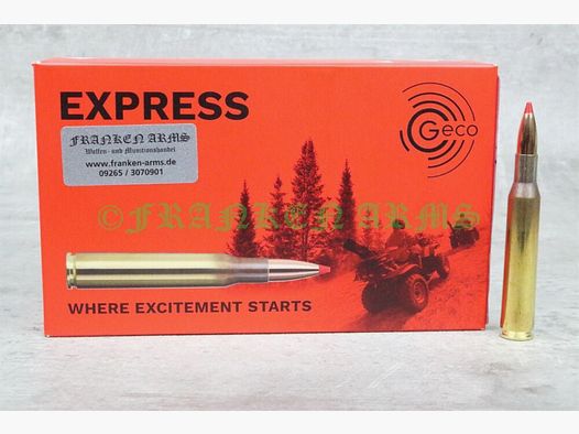 Geco Express .270 Win. 130gr. 8,4g 20 pièces prix dégressif