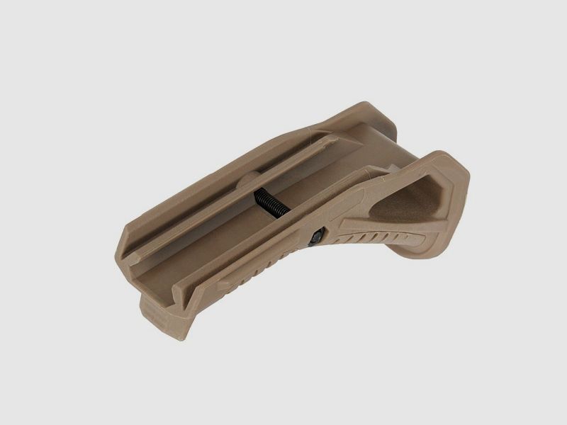 Agarradera frontal para Airsoft versión ancha en Dark Earth