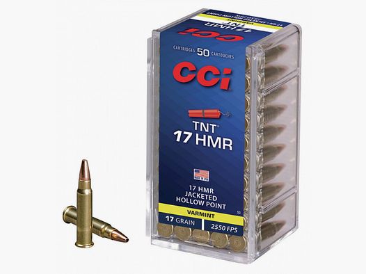 .17 HMR JHP Varmint 1,10 g / 17 gr