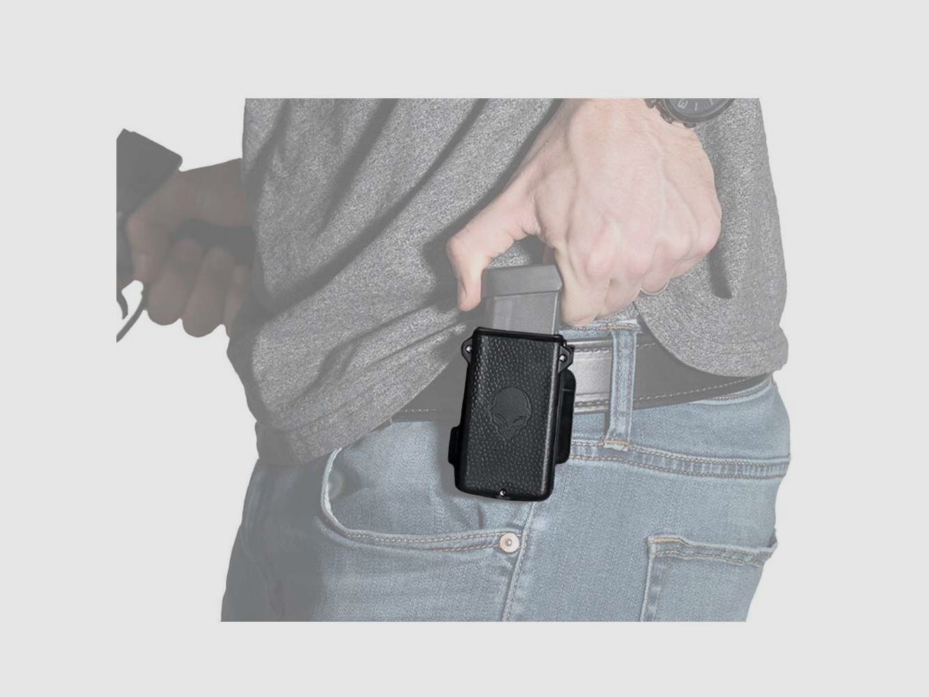 Aliengear Holsters Single Mag Carrier .380 Auto single stack