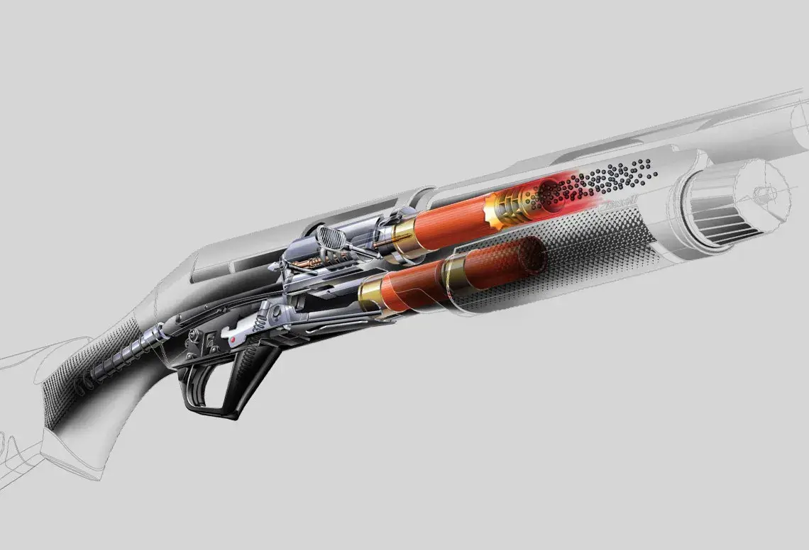 Selbstladeflinte Benelli Raffaello Black Advance Impact 20, Bild 8 von 10