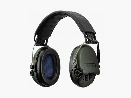 Active Hearing Protection HEADSET SUPREME PRO - MSA SORDIN - Khaki