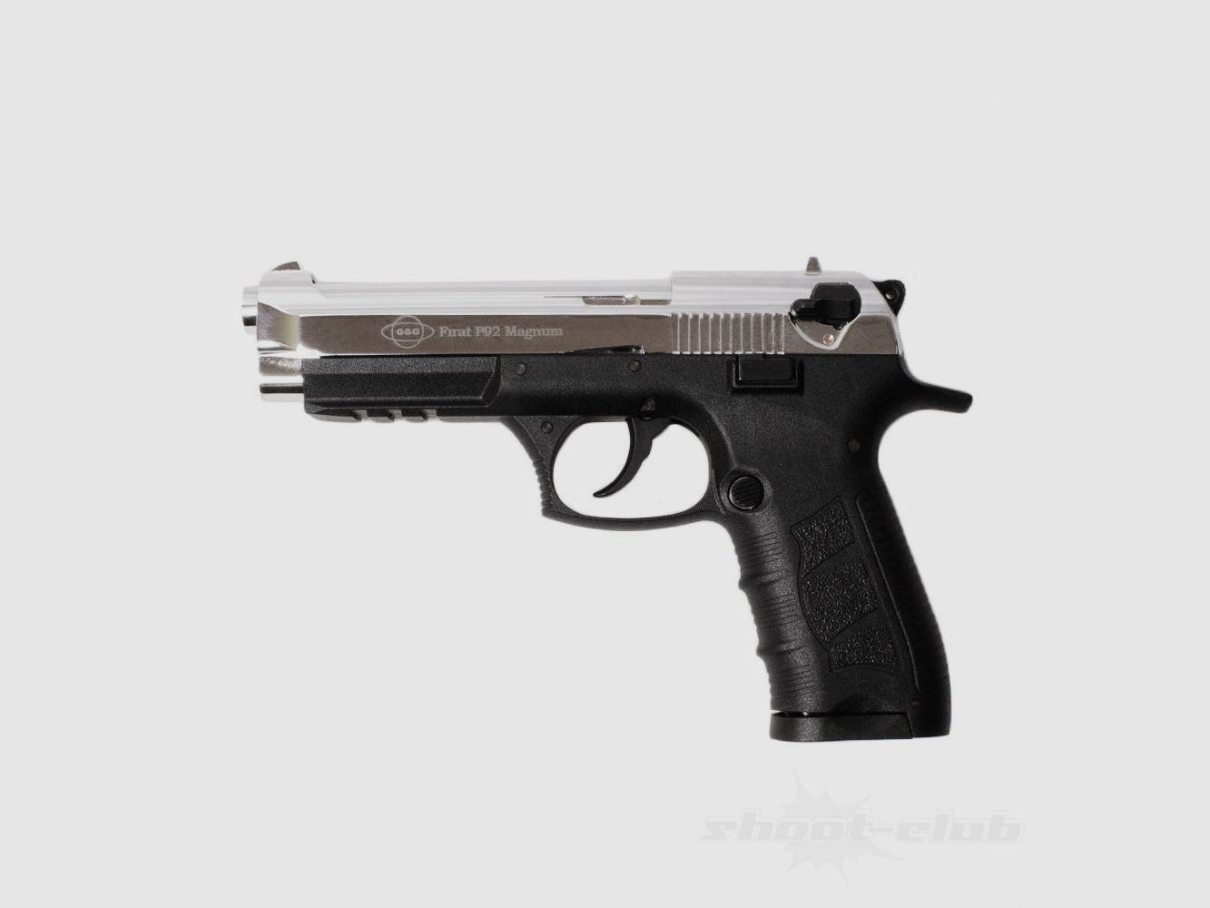 Ekol P92 Magnum Schreckschusspistole 9mm P.A.K. Chrom