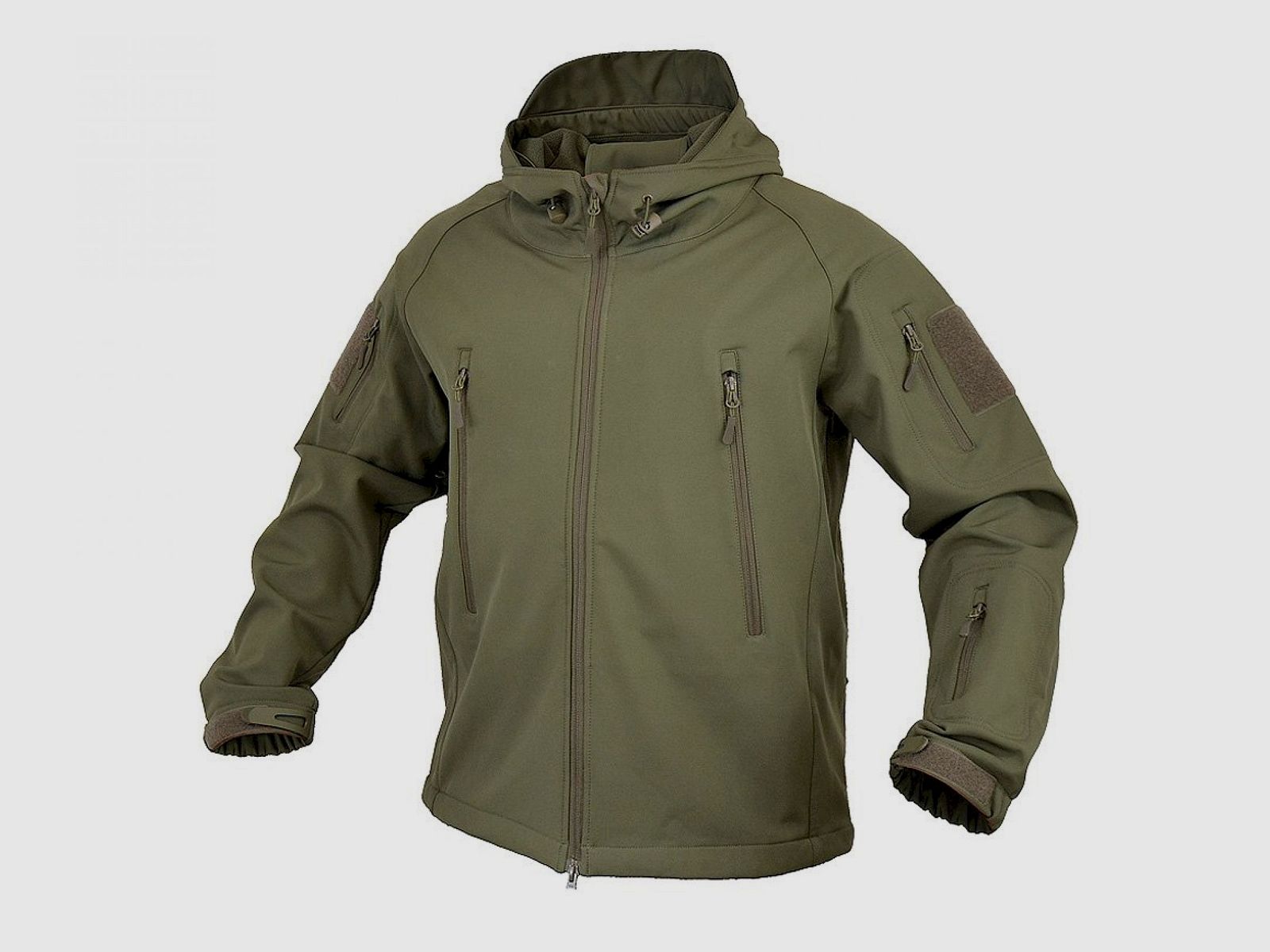 Softshell Falcon oliv XL