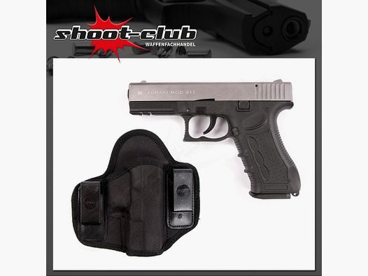 Zoraki 917 Schreckschuss 9 mm P.A.K. inklusive Holster