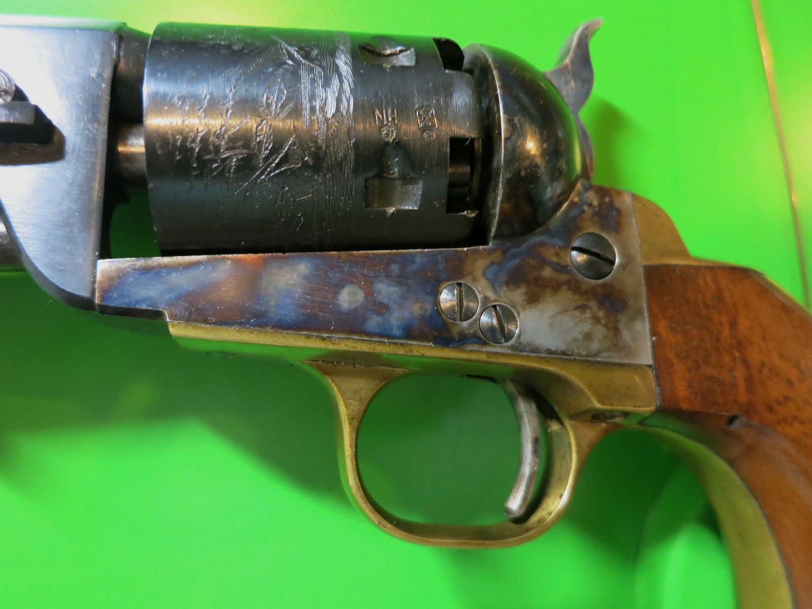 Revólver de percusión, Uberti Modelo Navy 1851, .36BP      #73-