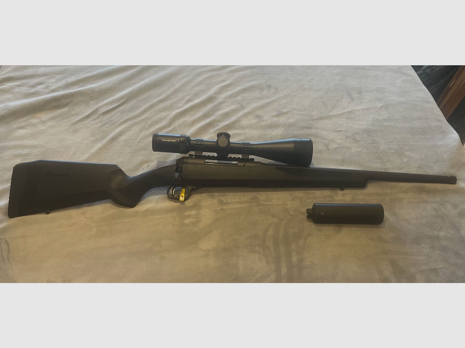 Savage Hog Hunter 110 mit Schalldämpfer