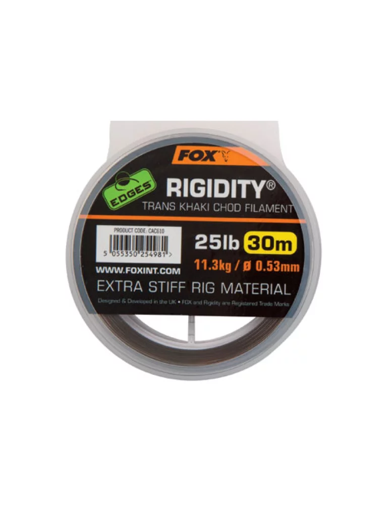 Filament rigidity trans khaki Fox Edges