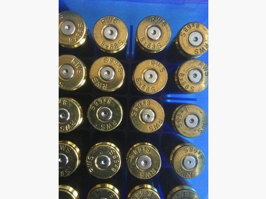 RWS 8x68 S patroonhulzen gebruikt