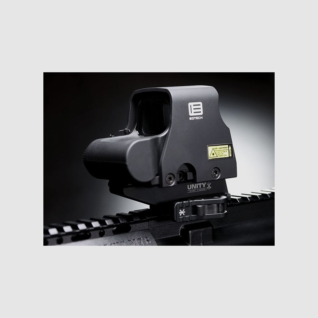 UNITY Tactical ABSOLUTE Optic Riser Mount, 23mm Nero