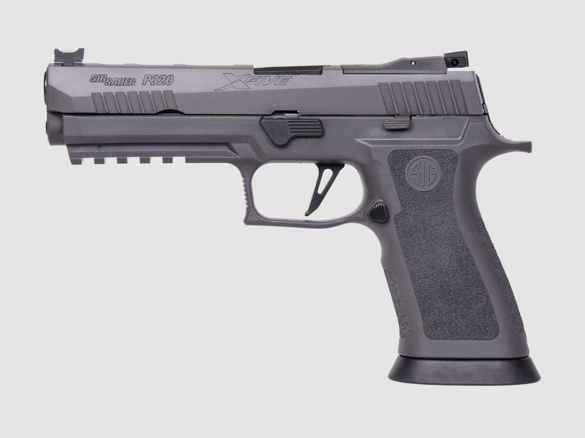 Neuwaffe, auf Lager: SIG Sauer P320 x5 Legion Pistole X-Five 9mm Finanzierung möglich