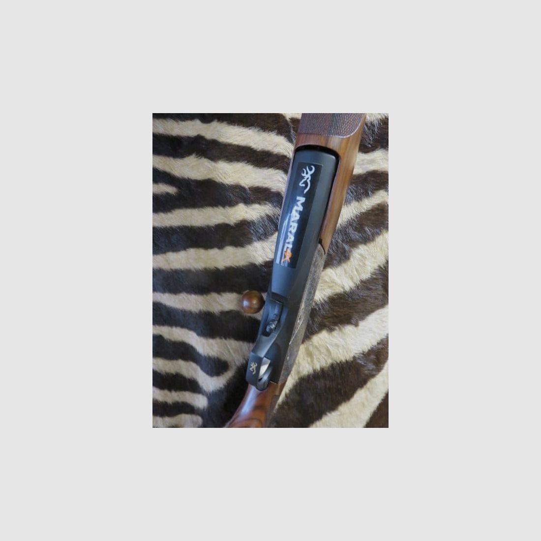 BÜCHSE BROWNING Maral 4X Platinium Pistol Wood Adjust Grad 3 Kal.300wm Lauf 61 cm gewinde, Bild 7 von 10
