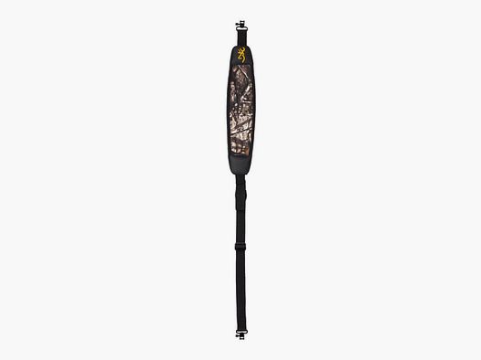 BROWNING Gewehrriemen Neoprene BIG GAME Realtree Edge Camou | 6mm dämpft inkl. Riemenbügel schnellw.