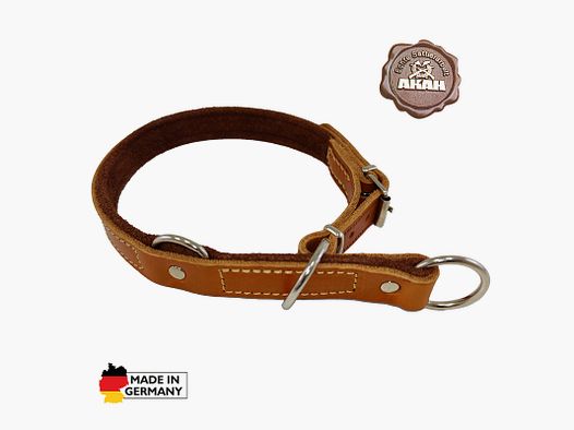 AKAH Würger mit Begrenzung mit Yakleder unterlegt