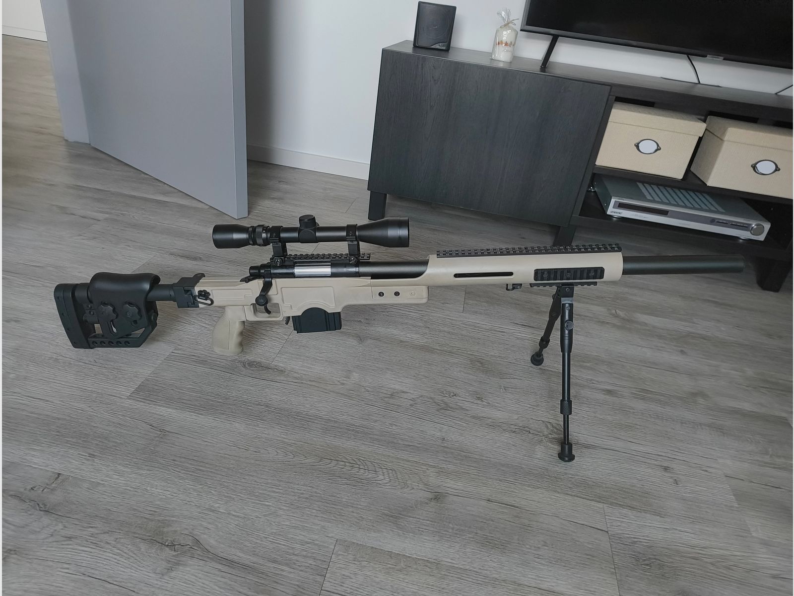 Bien MB4410D Remington MSR Réparation-Airsoft Ressort 1,7 Joule 6mm BB