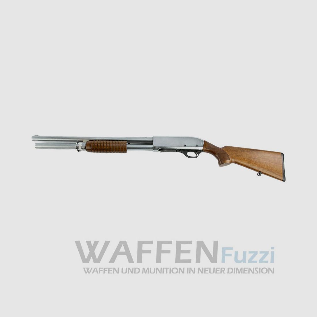 Steel Defender 20" Kaliber .68 Verchromt I Holzschaft