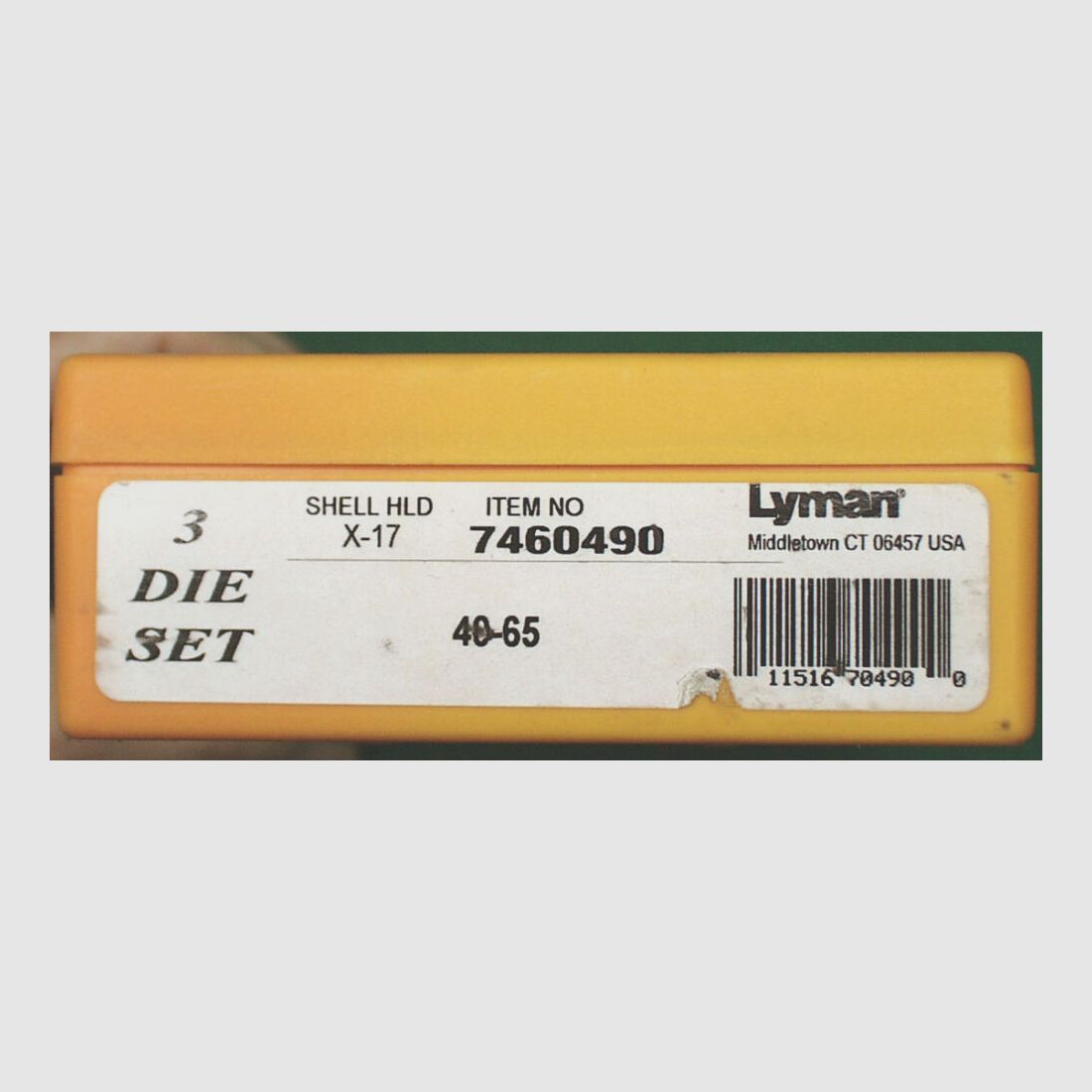 Lyman Black Powder Die Set "Classic" .40-65 Shilo Sharps