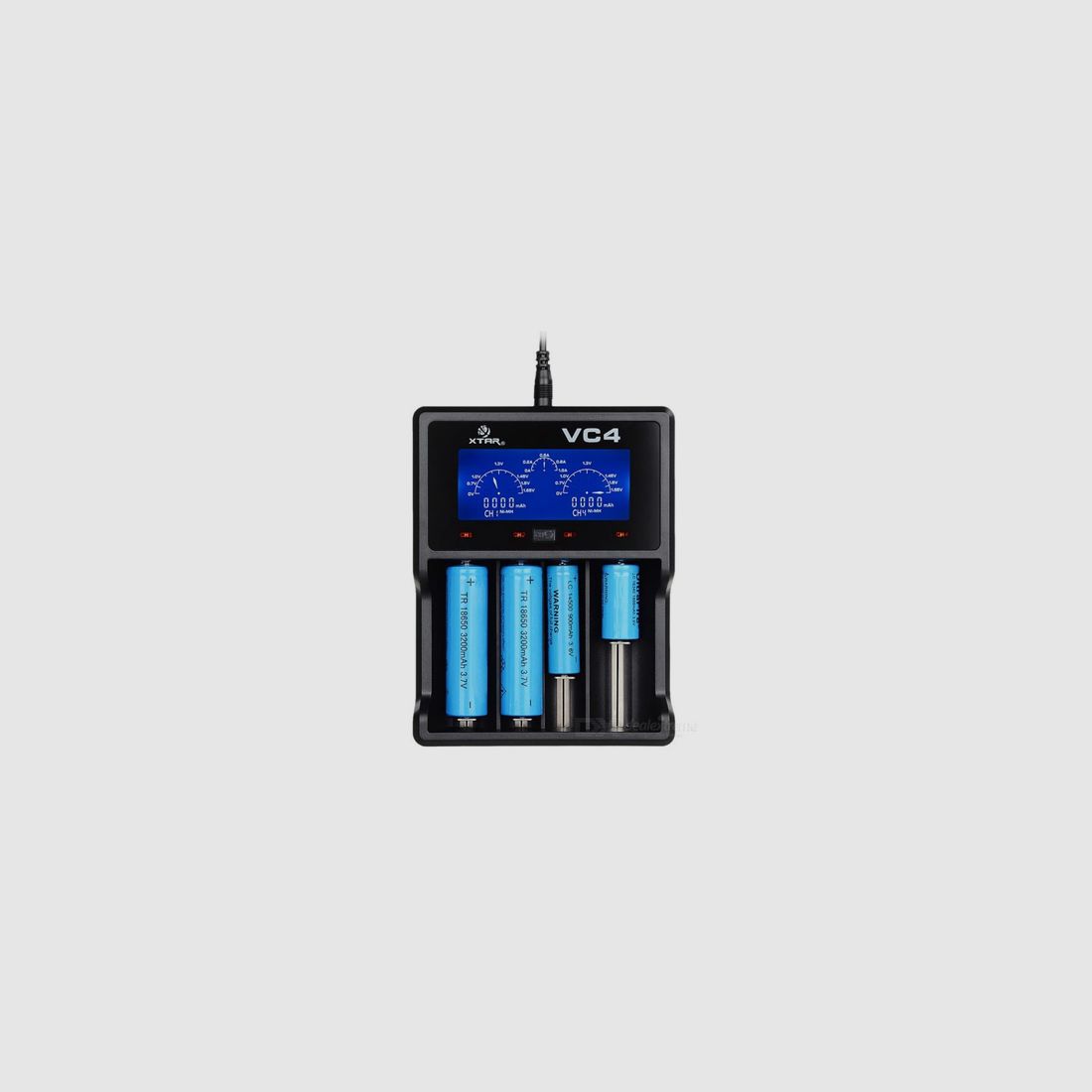 XTAR VC4 18650 Li-ion USB Batterijlader, afbeelding 5 van 5