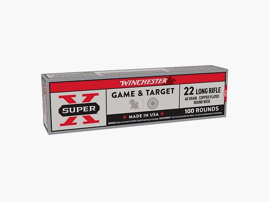WINCHESTER 22LR SUPER X 40GR
