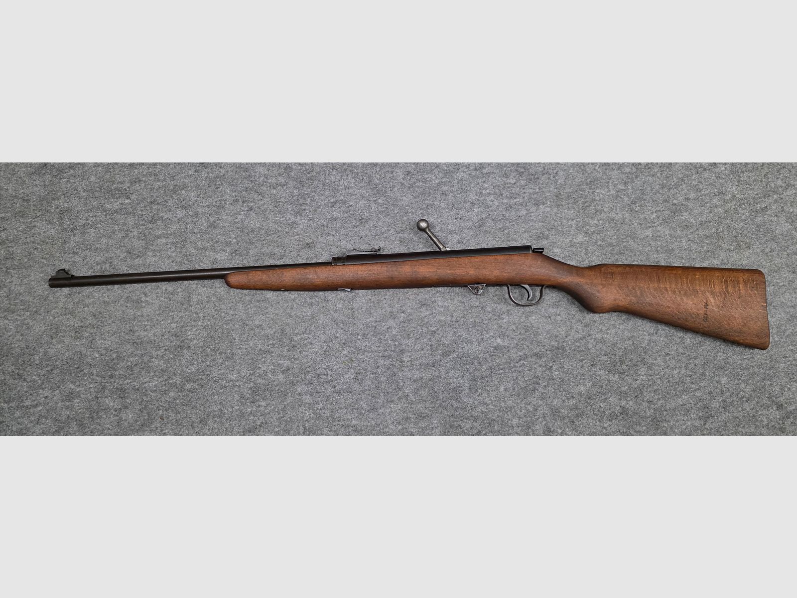 25er Systeem Haenel Mod. 49a met donkere houten kolf doorlader geen 310