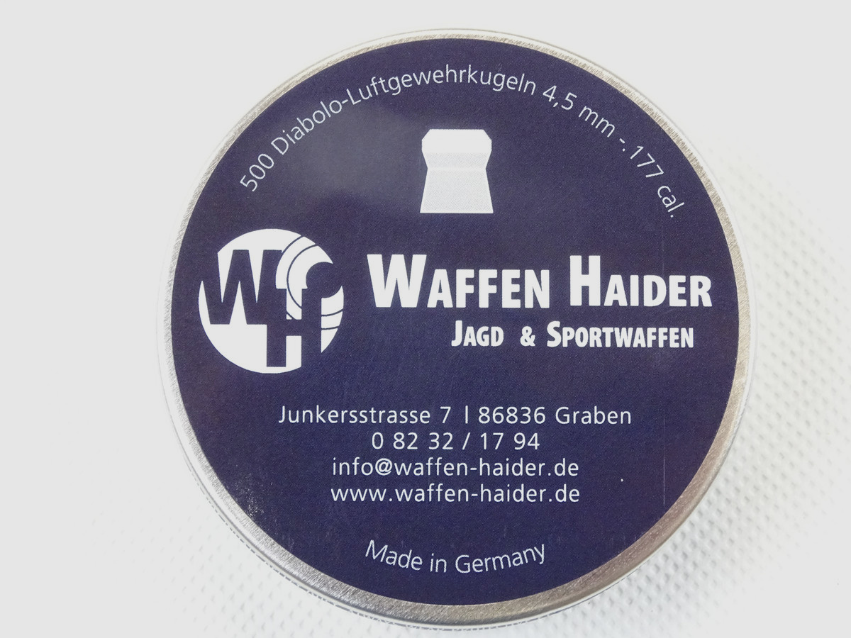 Diabolos WAFFEN HAIDER LG 4,50 (Hersteller: Haendler&Nattermann) - 1 Dose