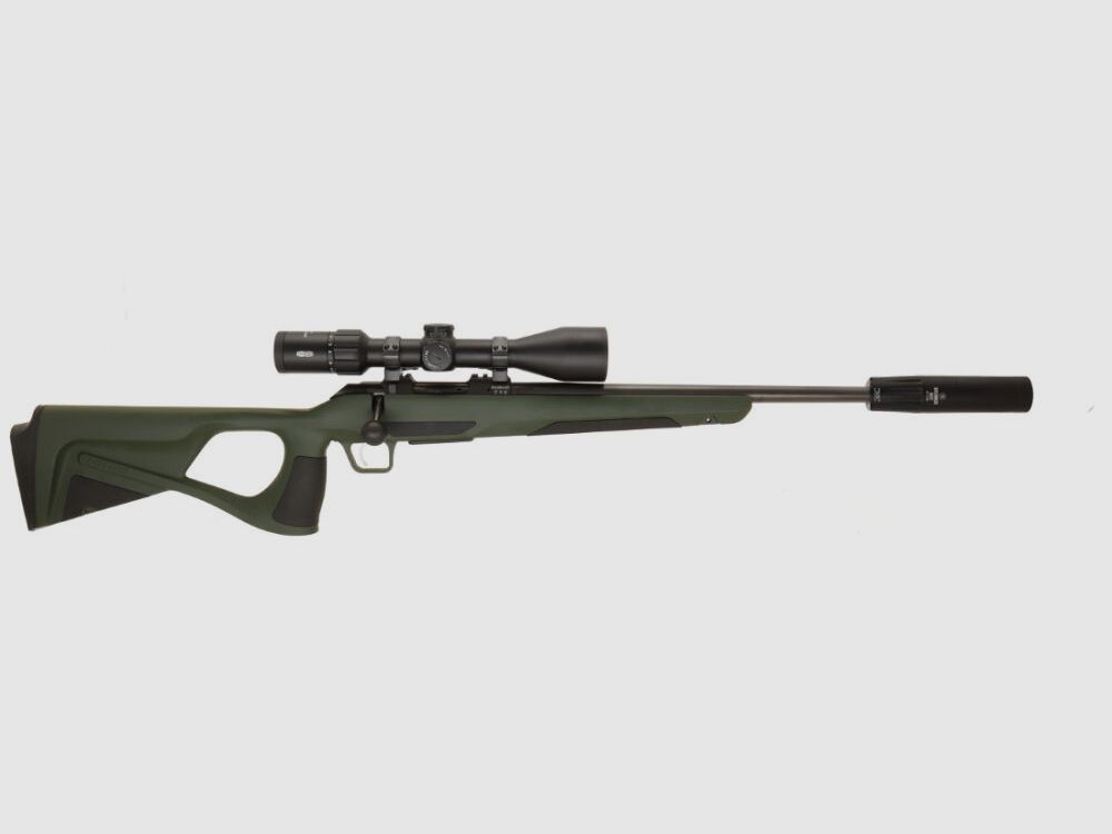 CZ 600 ERGO + Lochschaft Komplettpaket mit Meopta 3-15x50, Schalldämpfer, Montagen