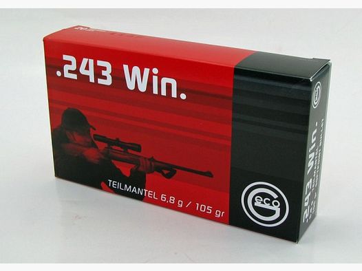 Geco 243 Win Teilmantel 20 Schuss