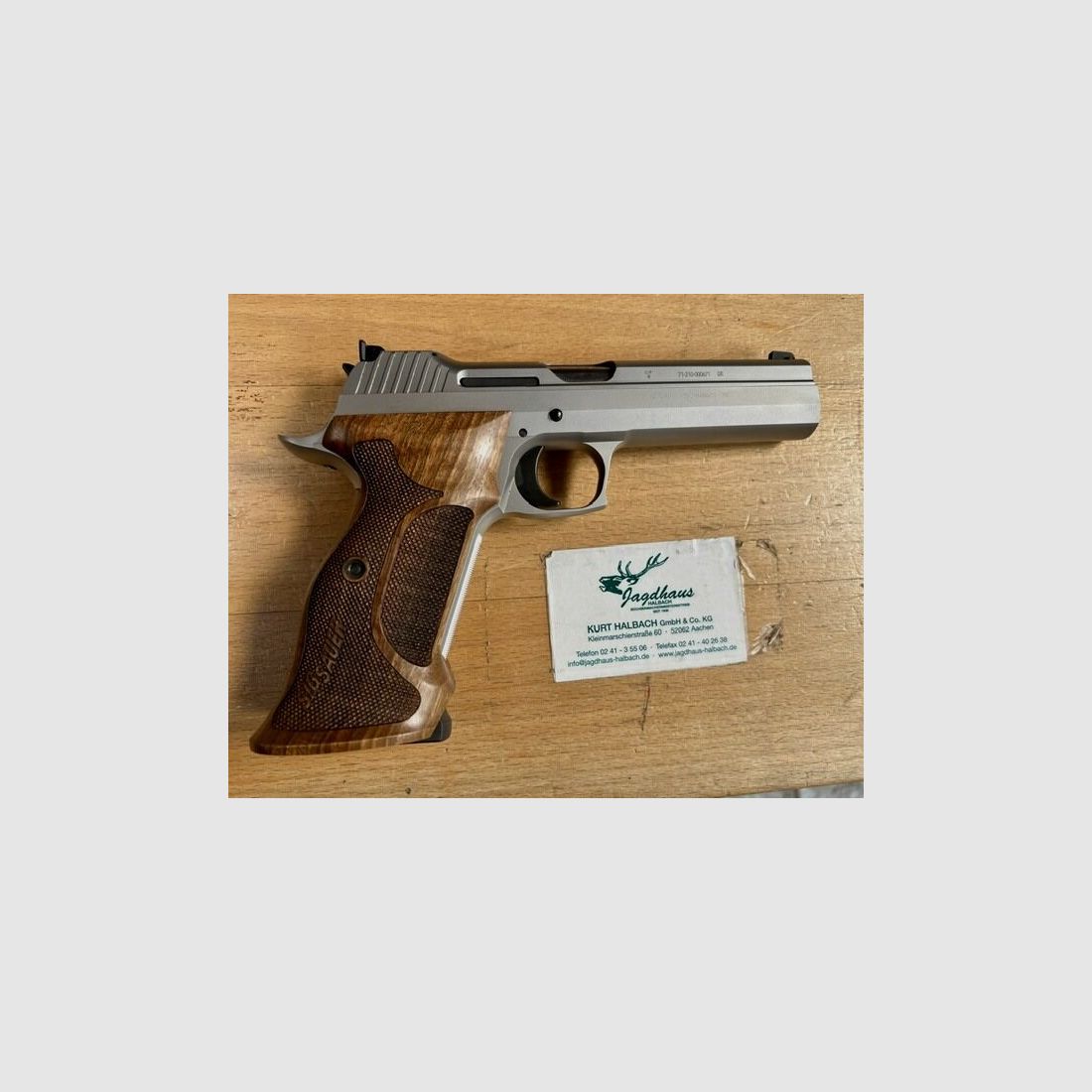 Commissions Pistol SIG P 210 5'' Supertarget
