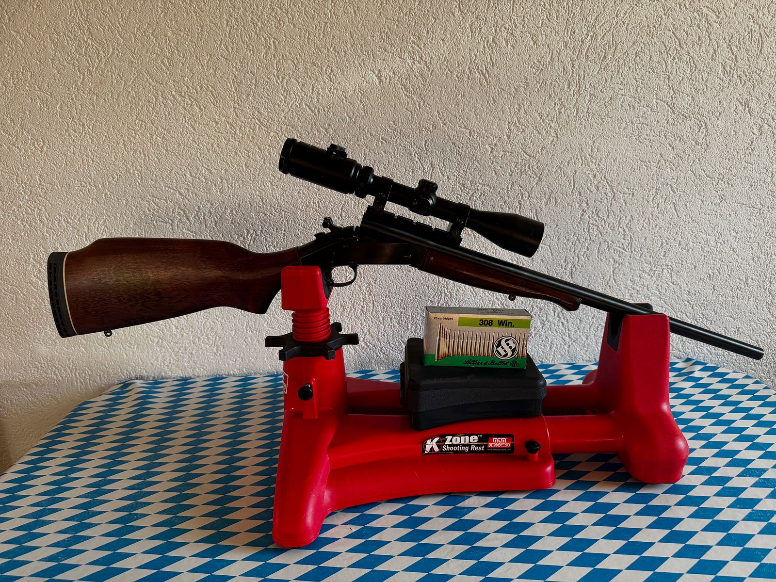 Harrington & Richardson SB2 Handi Rifle / Hahn-Kipplaufbüchse 22" in 308win