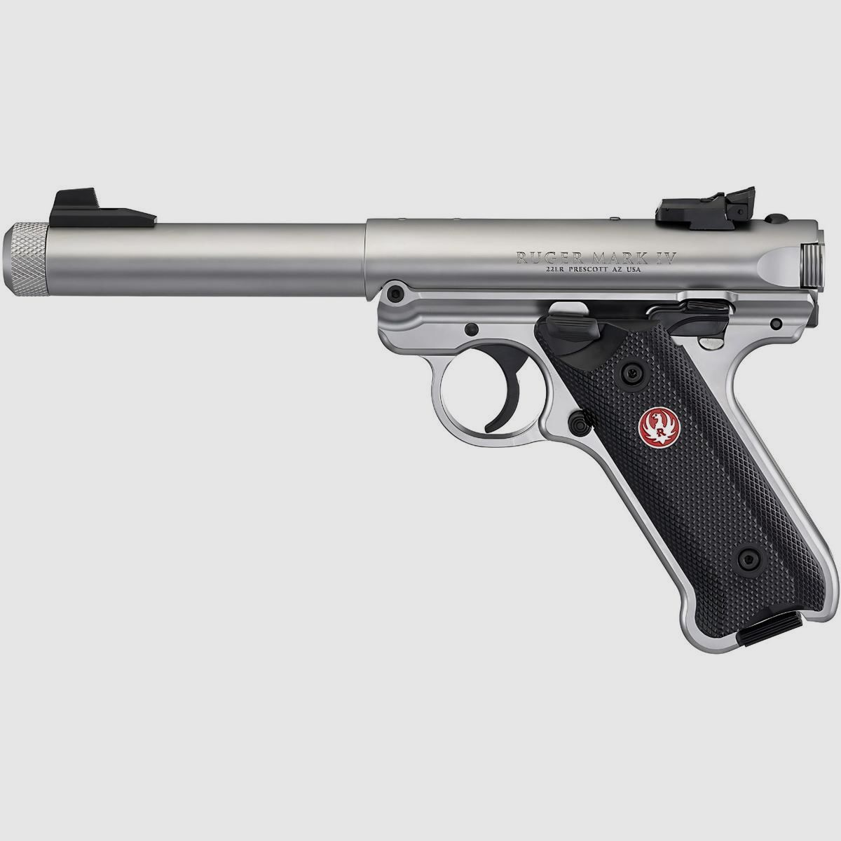 Ruger Mark IV Target Stainless Pistol .22LR, image 4 of 4