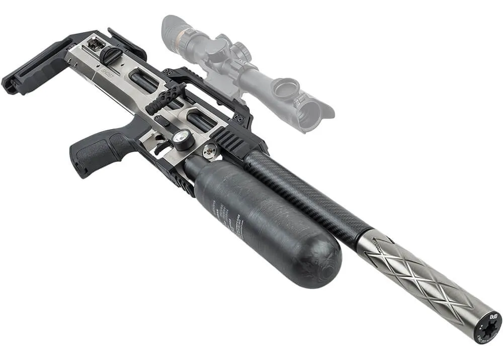Carabina ad aria compressa PCP BRK Ghost – Silver, immagine 14 di 14