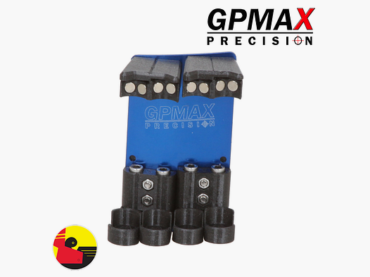 GP Max – BLOCCO 8 SHOOT BASE NERA – Cal 12 – Portacolpi